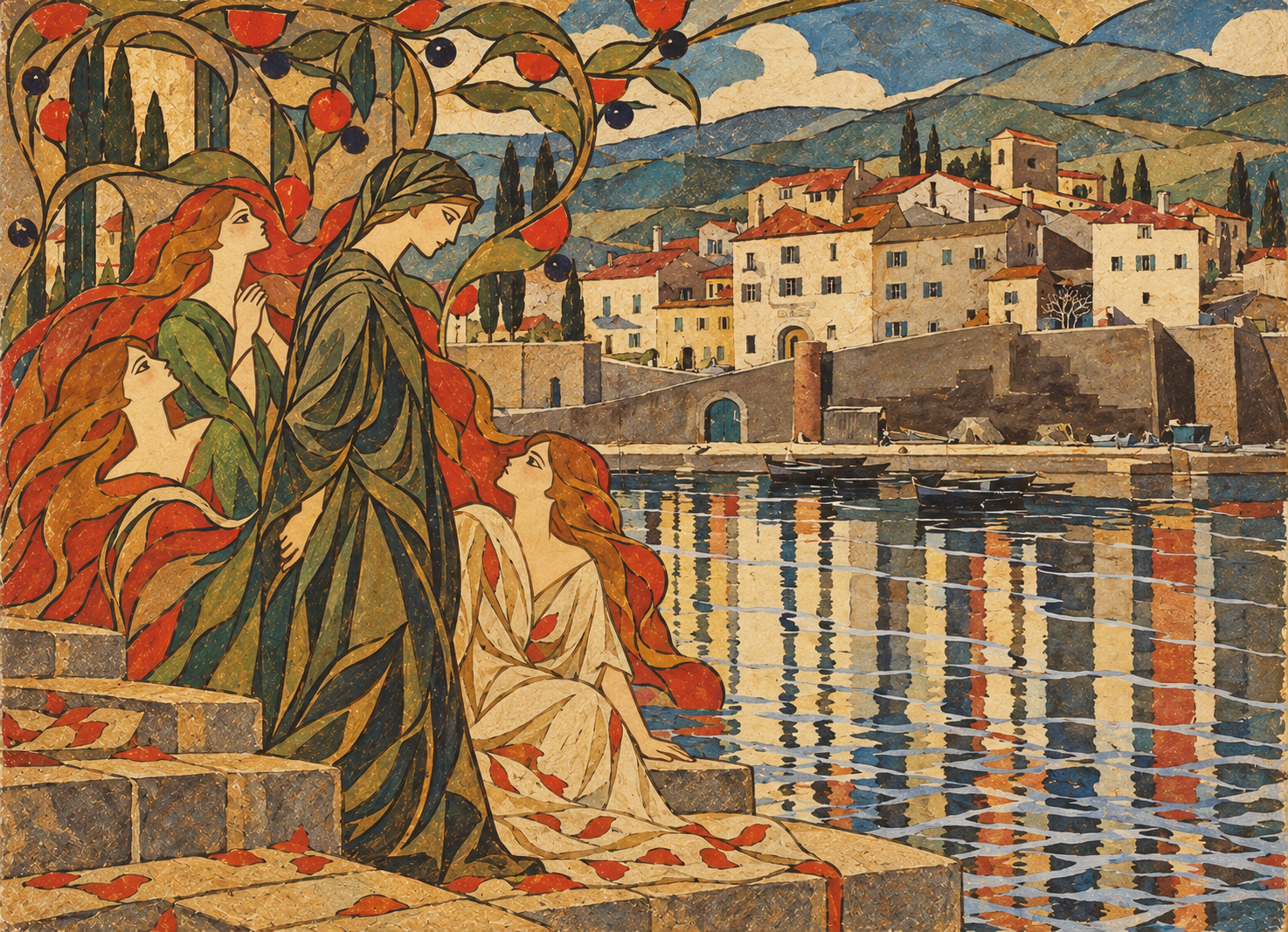 Manto di riflessi