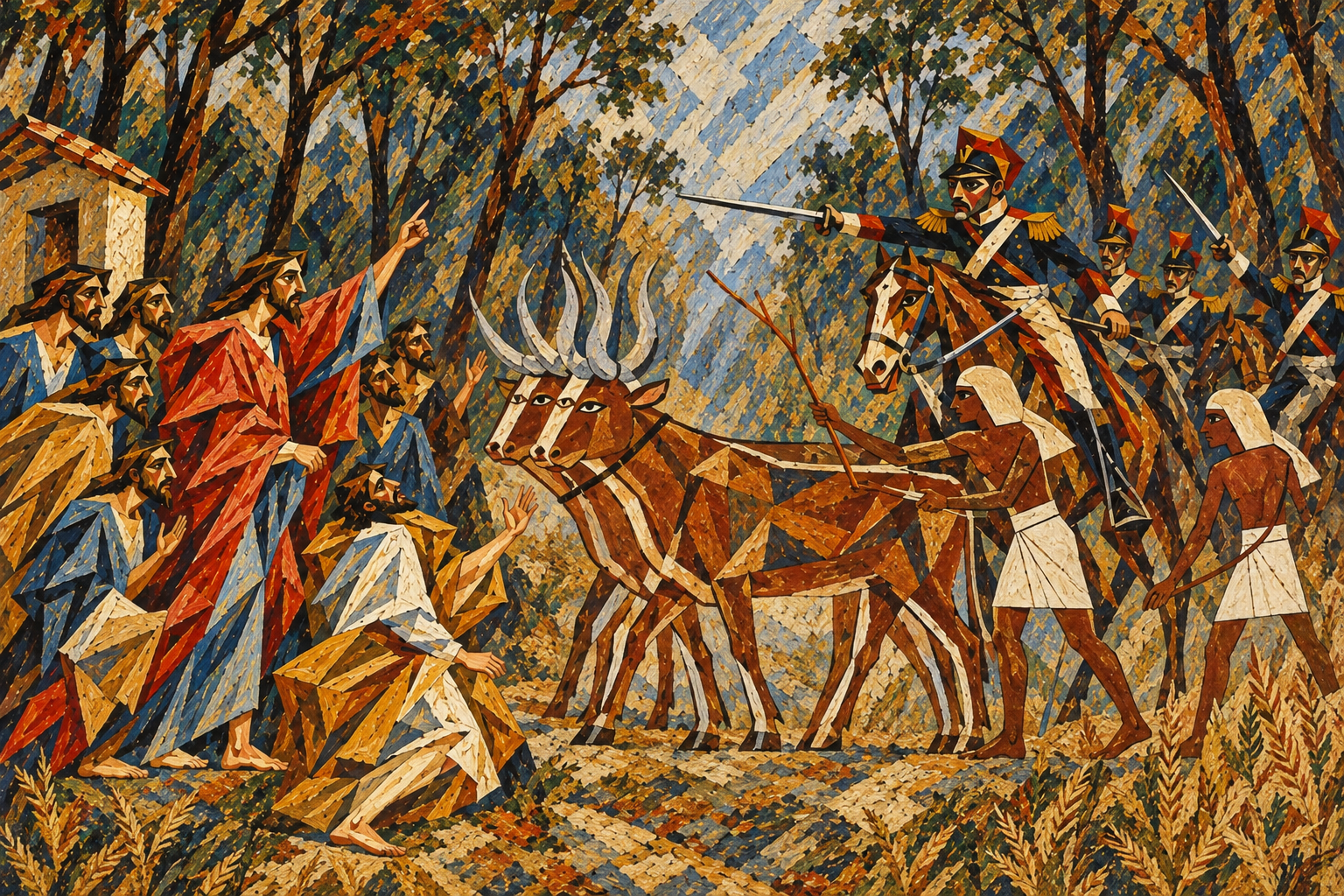 Giogo e sciabola