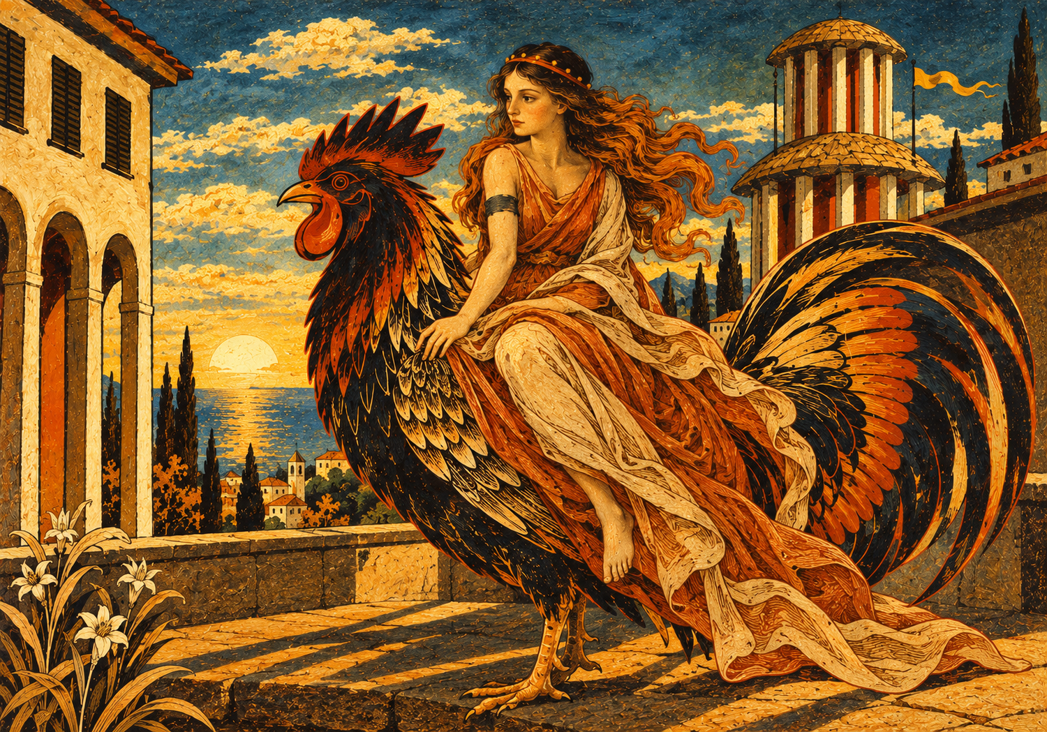 Sulla cresta del gallo