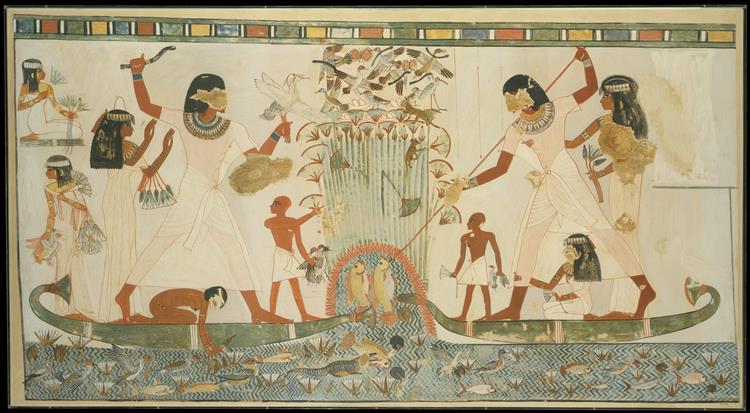 Menna and Family Hunting in the Marshes