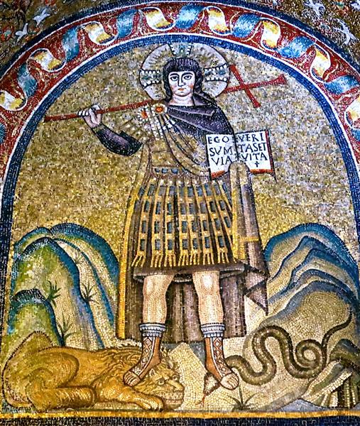 Christ as a Warrior. Ego Sum Via, Veritas Et Vita